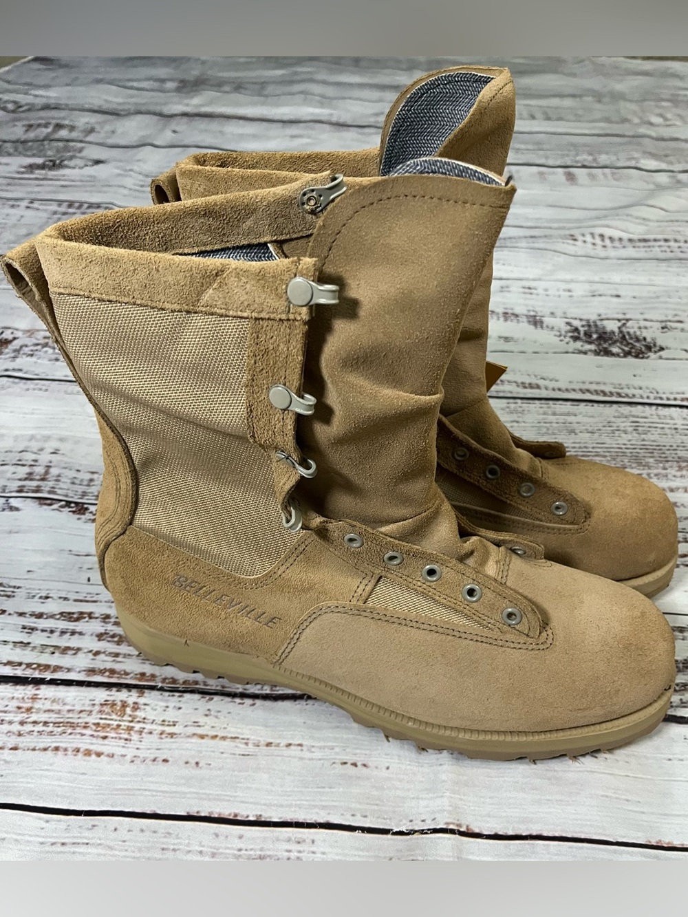 Belleville 790A Gore Tex Military Combat Boots Mens Size12 Desert Tan NWT No Box